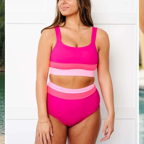 KIAVA Mommy And Me Matching Swimwear - Picture 3 of 11